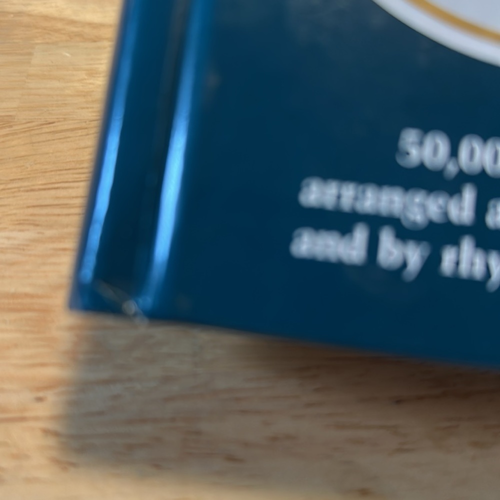 A Merriam-Webster Webster’s Compact Rhyming Dictionary - Picture 12 of 12